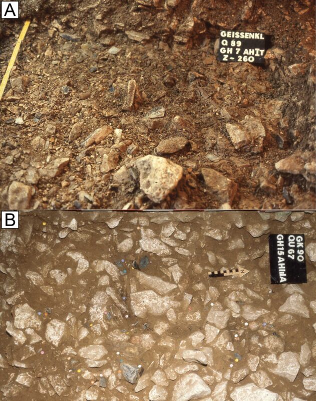 Fotographische Dokumentation im Geißenklösterle